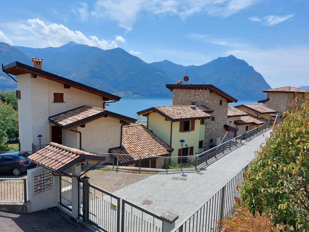 Iseo Lake Villa Con Vista Lago E Piscina 코스타 볼피노 외부 사진